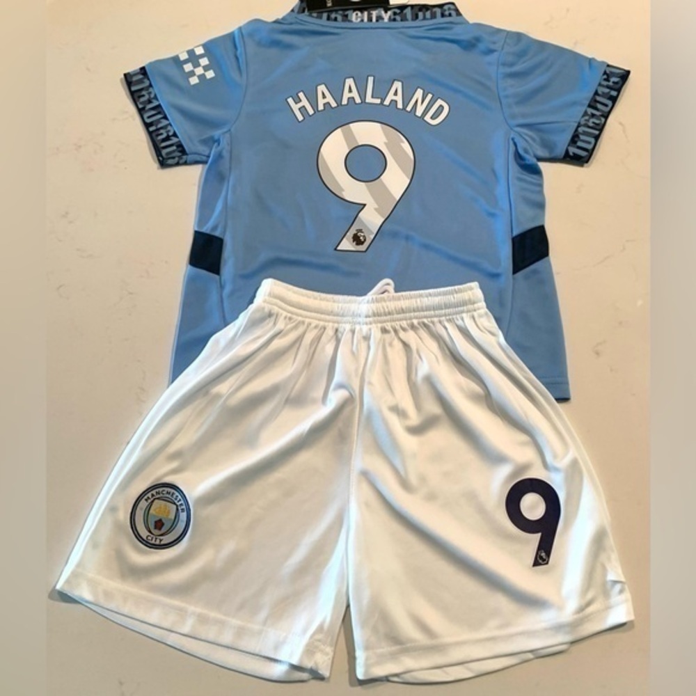 Youth XL Haaland Soccer Jersey Man City - Extra Large Size 30 NWT - SHIPS TODAY